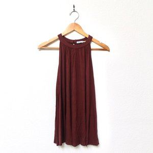 Urban Outfitters | High Neck Keyhole Top